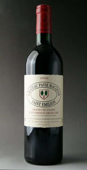 シャトー・パヴィ・マカン [1993] サンテミリオン・グラン・クリュ・クラッセ Chateau Pavie Macquin [1993] AOC Saint Emilion Grand Cru Classe /赤/