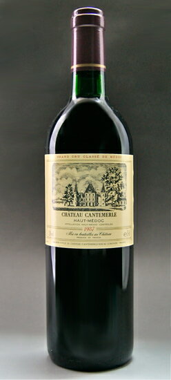 [1987] メドック格付第5級 AOC オー・メドック Chateau Cantemerle [1987] AOC Haut Medoc /赤/