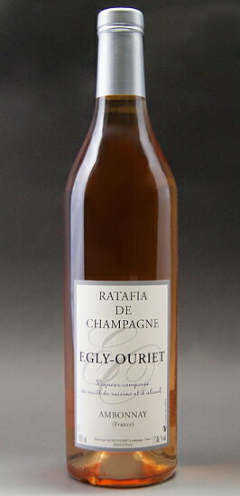 ラタフィア・ド・シャンパーニュ [NV] (ドメーヌ・エグリ・ウーリエ) 700ml Ratafia de Champagne [NV] (Domaine Egly Ouriet) 700ml【甘口】【酒精強化】