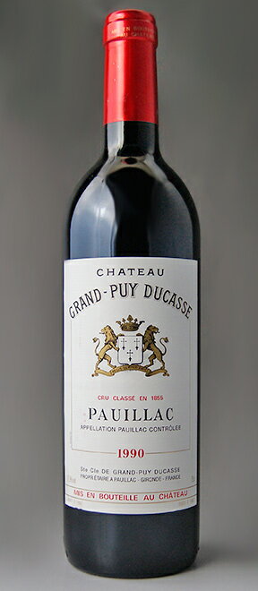 シャトー・グラン・ピュイ・デュカス [1990] AOCポイヤック・メドック格付け第5級 Chateau Grand Puy Ducasse [1990] AOC Pauillac /赤/