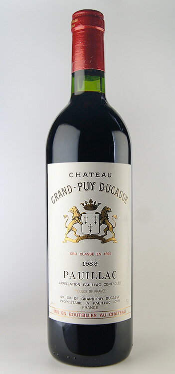 シャトー・グラン・ピュイ・デュカス [1984] AOCポイヤック・メドック格付け第5級 Chateau Grand Puy Ducasse [1984] AOC Pauillac /赤/