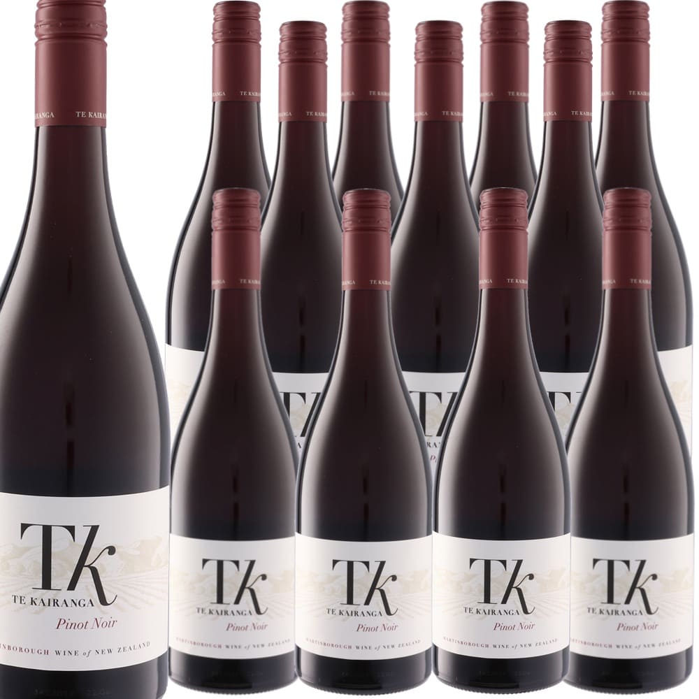 [12本セット] TK ピノ・ノワール (テ・カイランガ)　TK Pinot Noir (Te Kairanga)　ニュージーランド ノース・アイランド ワイララパ マーティンボローGI 赤 750ml