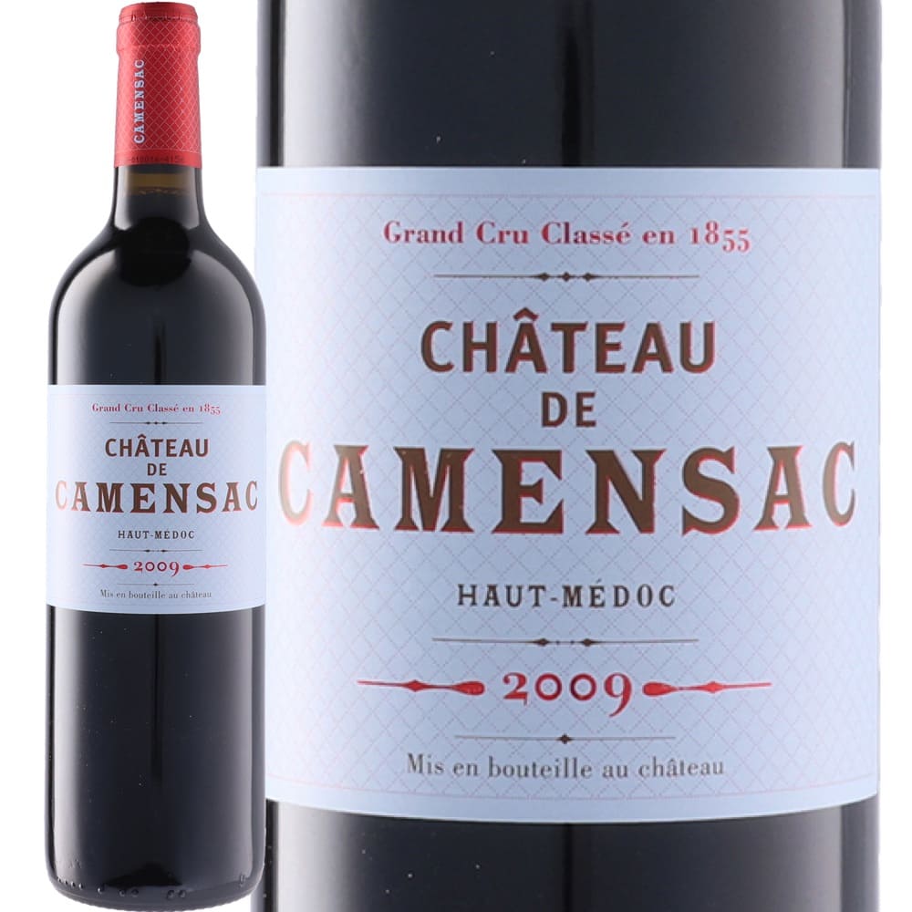 シャトー・ド・カマンサック [2009]　Chateau Camensac　AOC Haut Medoc　フランス ボルドー メドック 第5級格付 赤 フルボディ 750ml