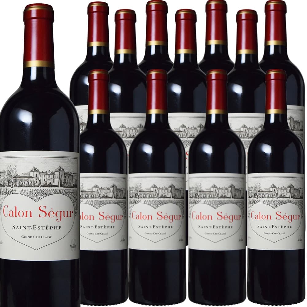 [12本セット] シャトー・カロン・セギュール [2012]　Chateau Calon Segur　AOC Saint-Estephe　フランス ボルドー メドック・第3級格付 AOCサン・テステフ 赤 フルボディ 750ml