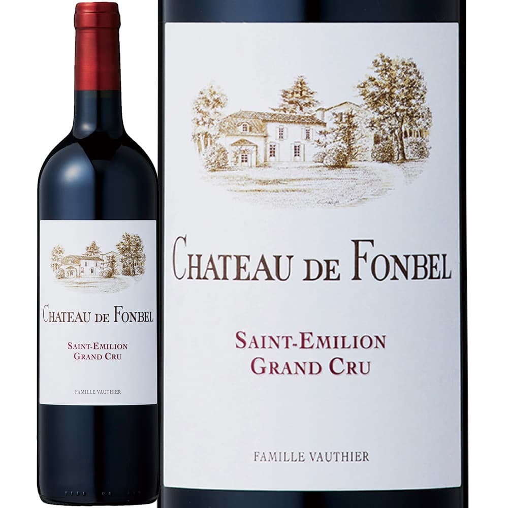 シャトー・ド・フォンベル [2019]　Chateau de Fonbel　AOC Saint Emilion Grand Cru　フランス/ボルドー/AOCサン・テミリオン・グラン・クリュ/赤/750ml