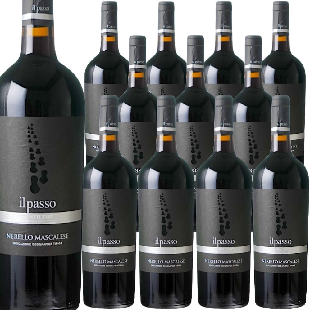 [12本セット] イル・パッソ・ネレッロ・マスカレーゼ (ヴィニエティ・ザブ)　IL Passo Nerello Mascalese (Vigneti Zabu)　イタリア シチリア 赤 フルボディ 750ml