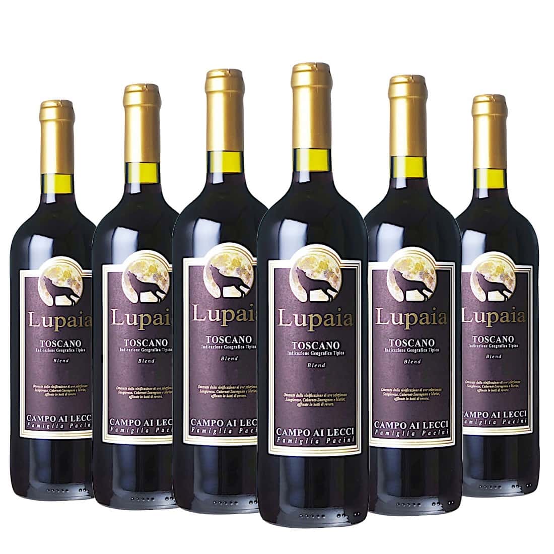 楽天Donguriano　Wine[6本セット] ルパイア・トスカーノ （カンポ・アイ・レッチ） Lupaia Toscano （Campo Ai Lecci） / イタリア / トスカーナ / 赤ワイン / フルボディ / 750ml