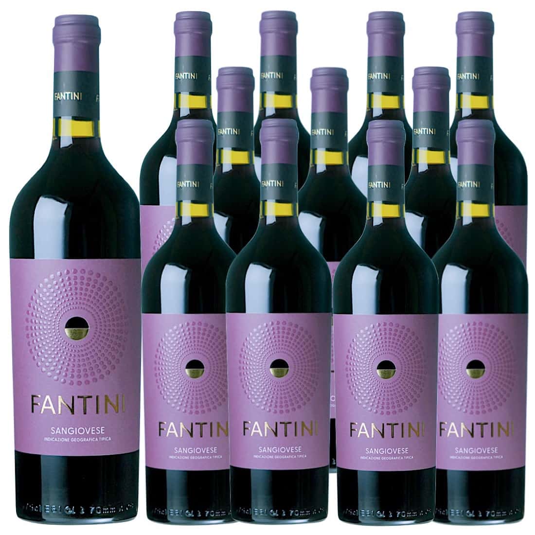 楽天Donguriano　Wine[12本セット] ファンティーニ・サンジョヴェーゼ （ファンティーニ（ファルネーゼ）） Fantini Sangiovese （Fantini） / イタリア / アブルッツォ / 赤ワイン / ミディアムボディ / 750ml