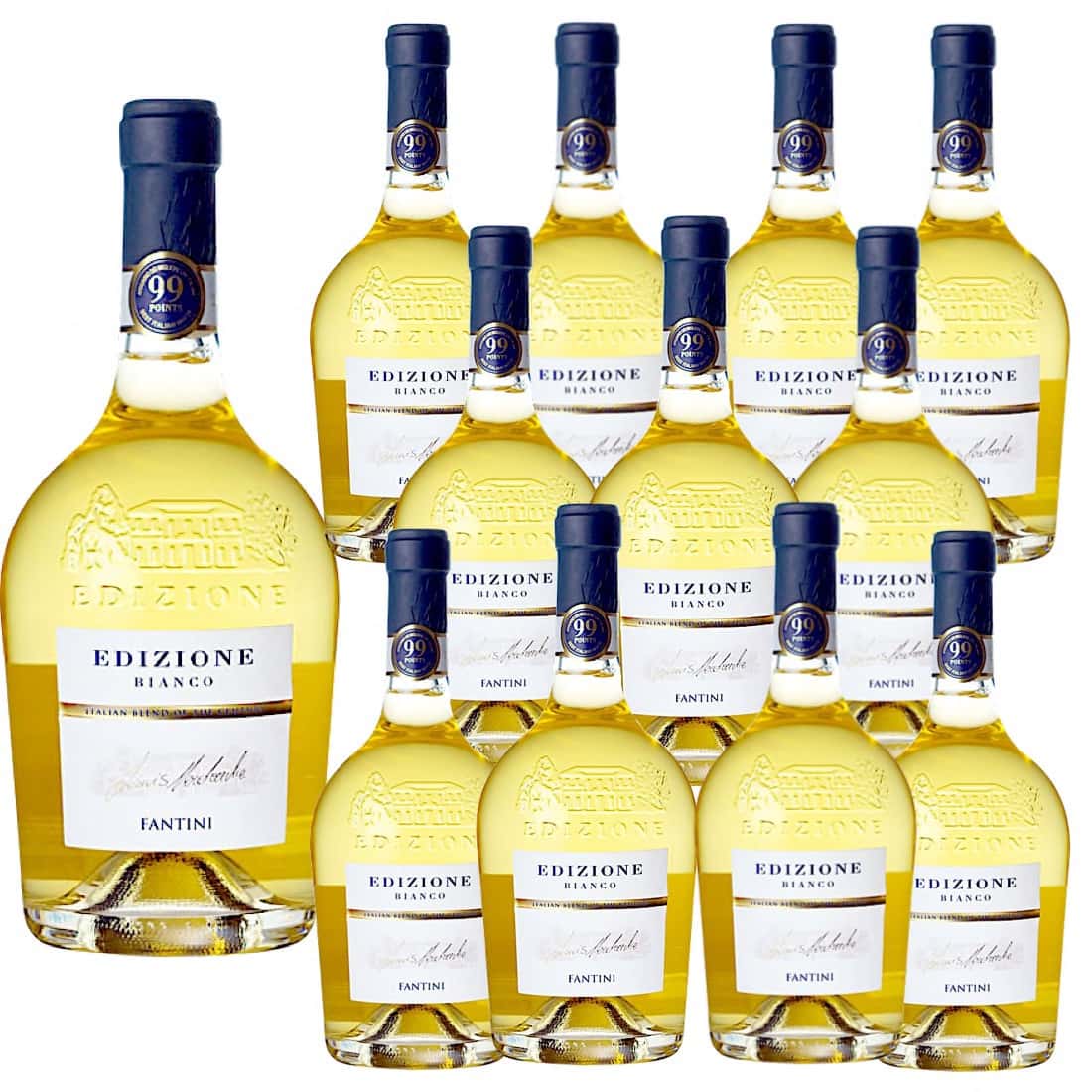 楽天Donguriano　Wine[12本セット] エディツィオーネ・ビアンコ （ファンティーニ（ファルネーゼ）） Edizione Bianco （Fantini） / イタリア / アブルッツォ、バジリカータ、シチリア / 白ワイン / 辛口 / 750ml