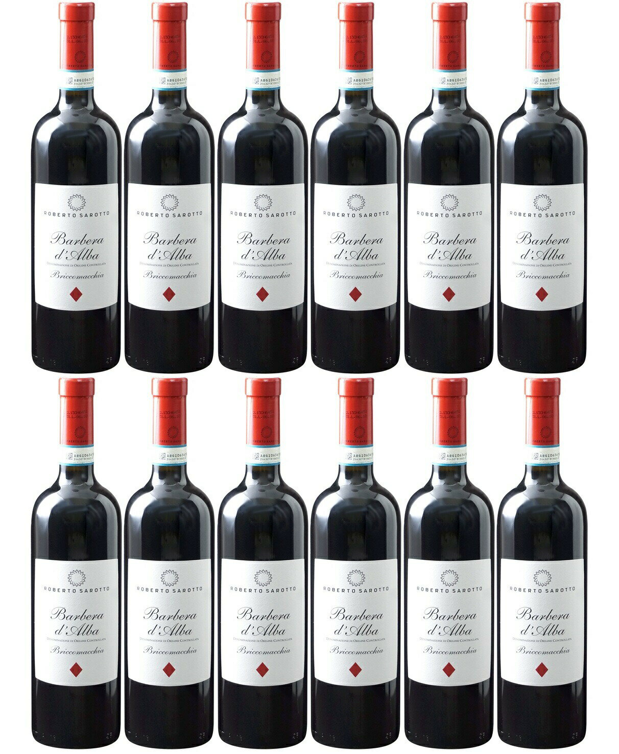 [12本セット] バルベーラ ダルバ ブリッコ マッキア (ロベルト・サロット)　Barbera d'Alba Bricco Macchia (Roberto Sarotto)　イタリア ピエモンテ 赤 フルボディ 750ml