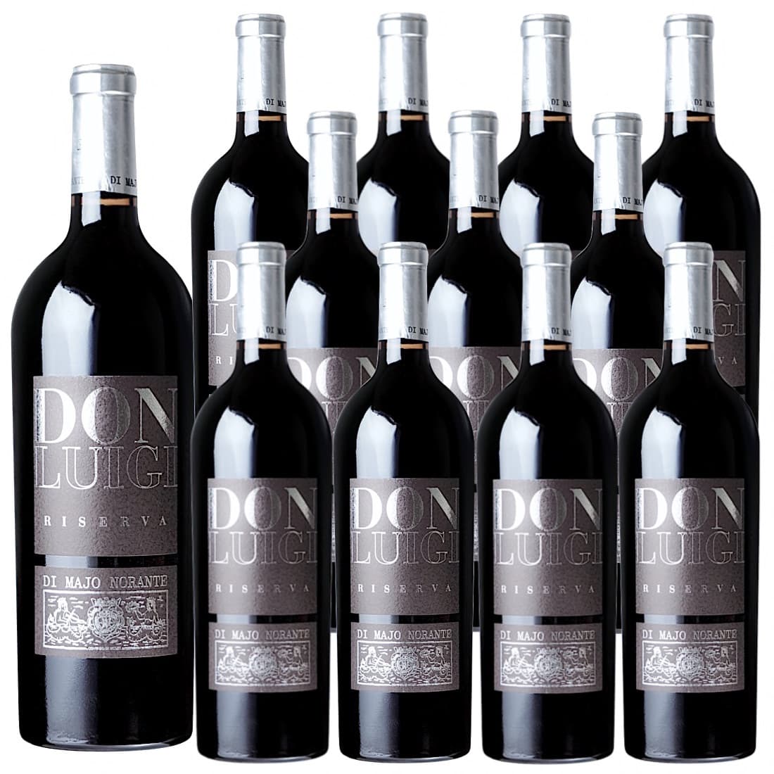 楽天Donguriano　Wine[12本セット] ドン・ルイジ・リゼルヴァ （ディ・マーヨ・ノランテ） Don Luigi Riserva （Di Majo Norante） / イタリア / モリーゼ / 赤ワイン / フルボディ / 750ml