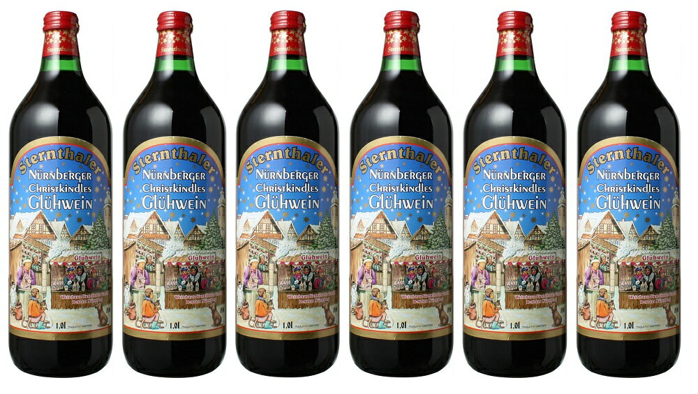  シュテルンターラー・グリューワイン Sternthaler Gluhwein うち飲み/赤/ドイツ/甘口/ホットワイン/ ヴァン・ショー/1000ml×6本