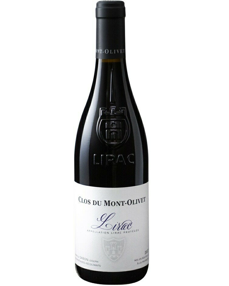 リラック ルージュ  (クロ・デュ・モン・オリヴェ)　Lirac Rouge (Clos du Mont Olivet)　フランス コート・デュ・ローヌ 赤 フルボディ 750ml