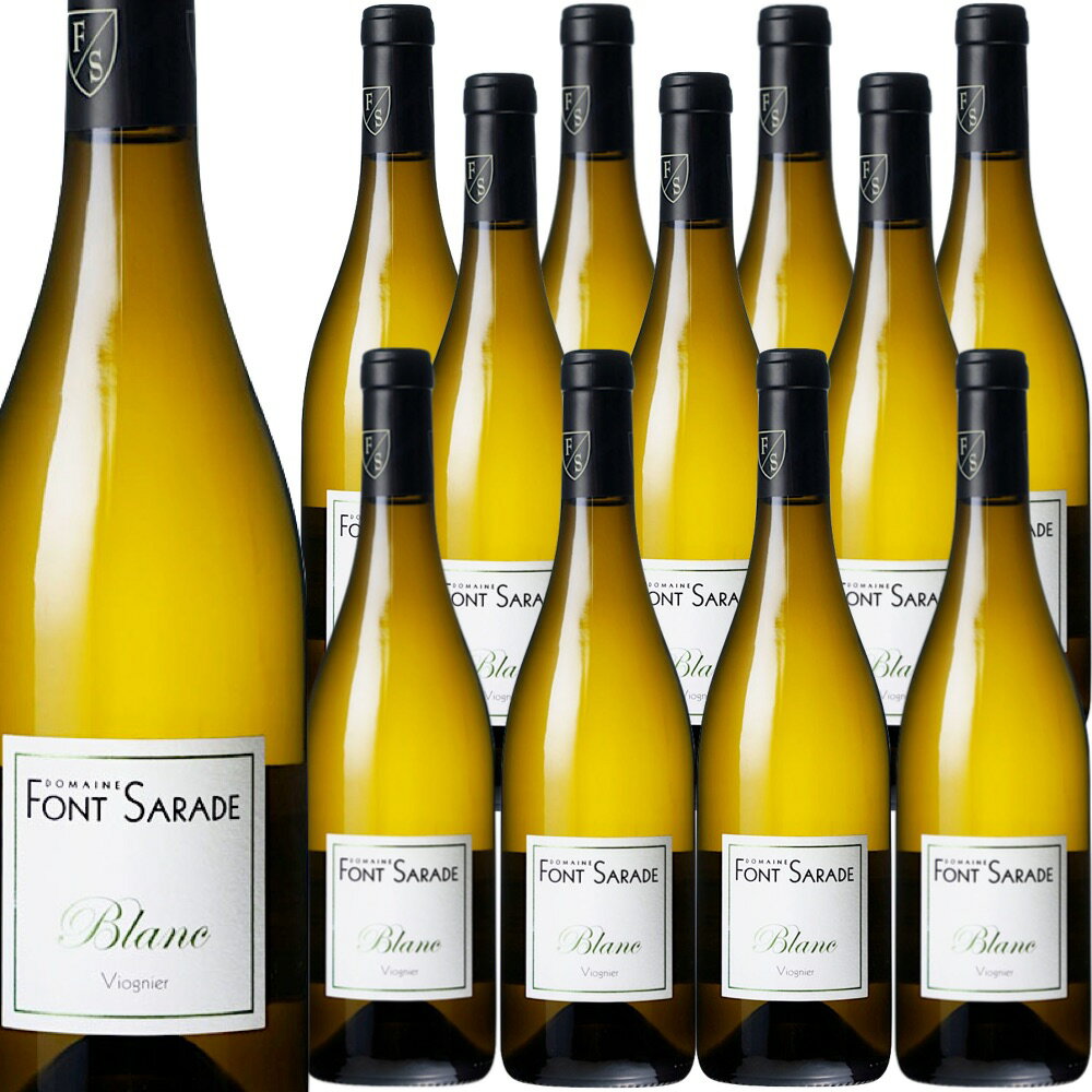  ル・ブラン・ヴィオニエ (ドメーヌ・フォン・サラド)　Le Blanc Viognier (Domaine Font Sarade)　フランス コート・デュ・ローヌ 白 辛口 750ml