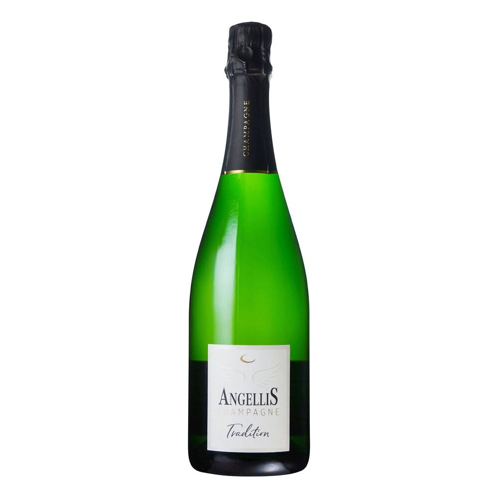 シャンパーニュ・トラディション・ブラン・ド・ノワール・ブリュット (シャンパーニュ・アンジェリス) / Champagne Tradition Blanc de Noirs Brut (Champagne Angellis) / フランス / シャンパーニュ / 白ワイン / 辛口 / 750ml