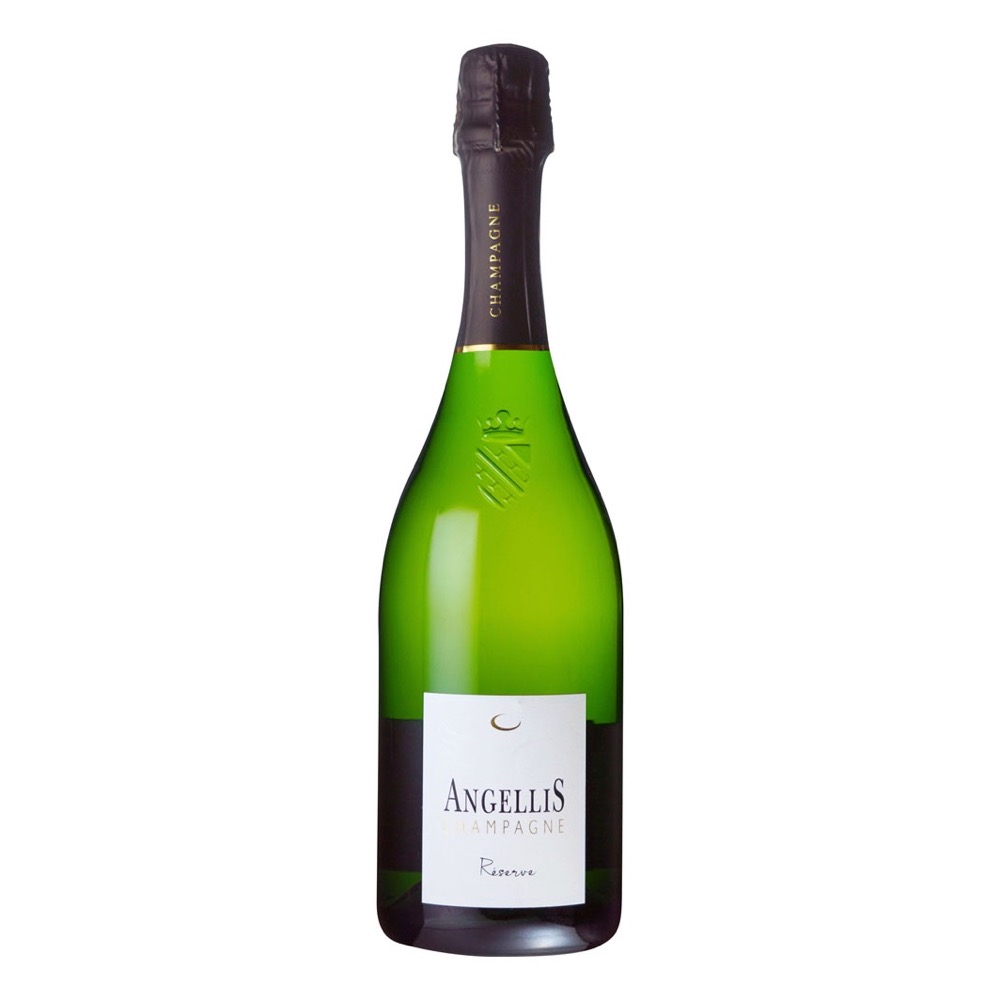 シャンパーニュ・レゼルヴ・ブリュット (シャンパーニュ・アンジェリス) / Champagne Reserve Brut (Champagne Angellis) / フランス / シャンパーニュ / 白ワイン / 辛口 / 750ml