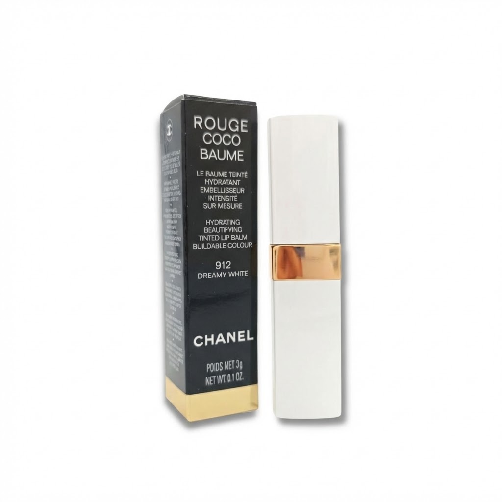 【ラッピング対応可能】CHANEL シャネル ルージュ ココ ボーム サテン 3g #912 ドリーミーホワイトギフト リップバーム リップスティック コスメ 化粧品 ブランド 正規品 新品 コスメ 女友達 退職祝い プレゼント 女性 誕生日