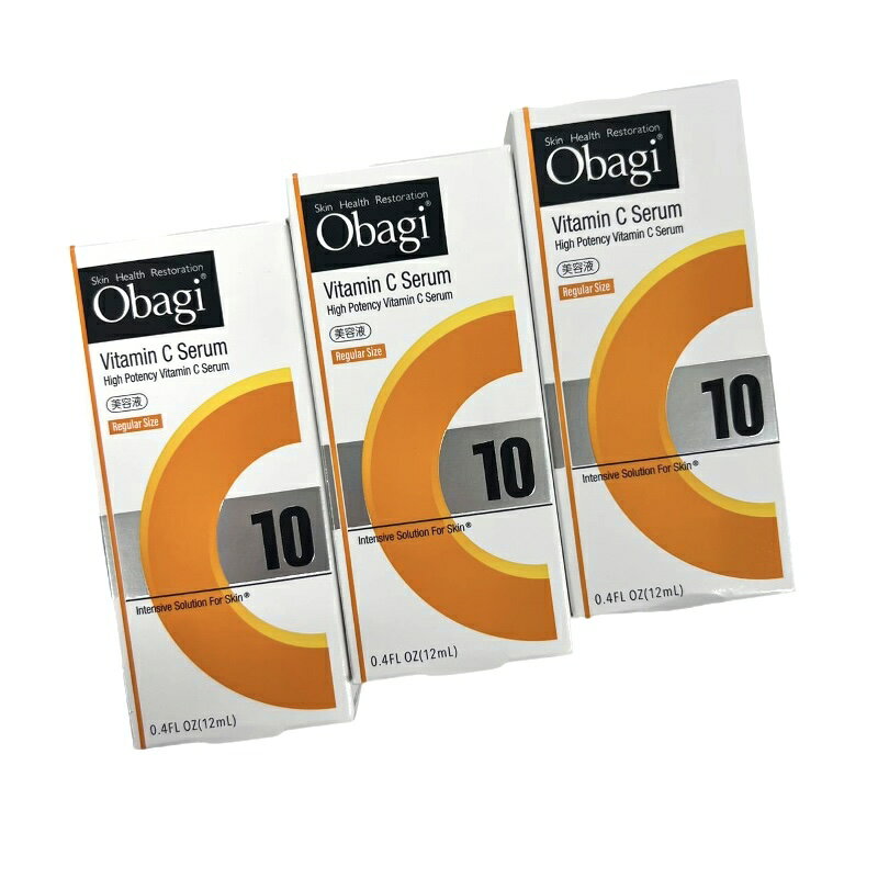 【国内正規品】3個セット　Obagi オバジ C10セラム (美容液) レギュラーサイズ 12ml　15時まで支払い済み、即日発送(土日祝除く) 1