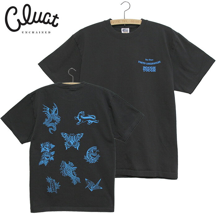 CLUCT[クラクト] - FLASH [S/S TEE] - バックプリントクルーネック半袖Tシャツ