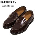 GLADHAND[グラッドハンド]REGAL x GLADHAND - COIN LOAFERS - SHOESコインローファーシューズ※日本国内送料無料・代引手数料無料※