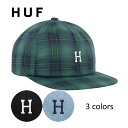 HUF(ハフ) - CLASSIC H 6 PANEL HAT - アンストラクチャード6パネルキャップ【日本代理店正規品】本品はポイント＋1倍です！