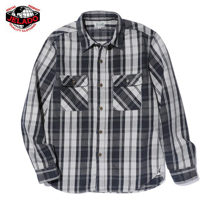 本品はポイント＋4倍です！ JELADO（ジェラード）Union Workers Shirt Regular【JP12108】レギュラー丈..