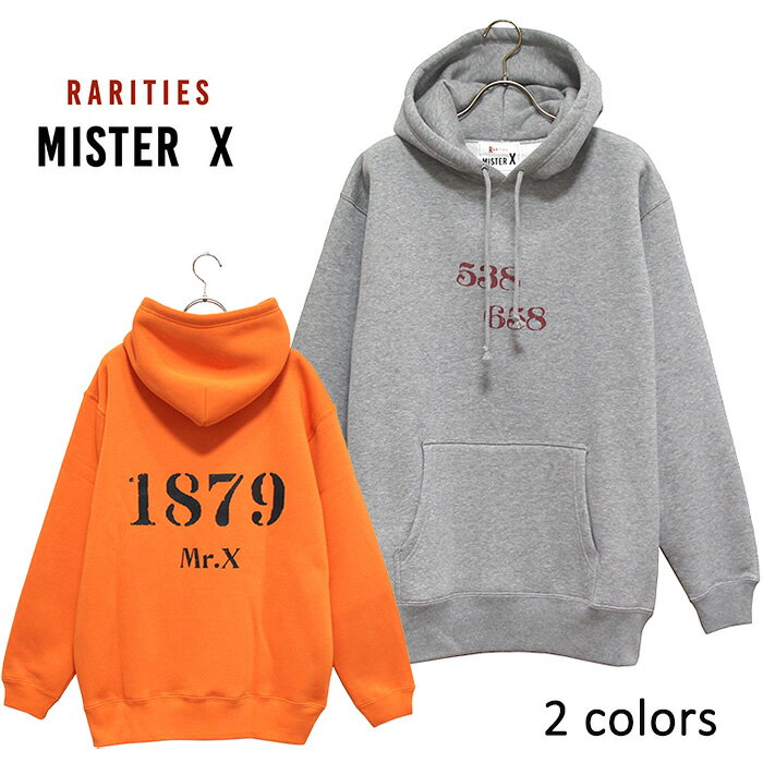 MISTER X[ߥå] 1879 HOODED SWEAT SHIRT եåץȥåȥѡʤϥݥ...