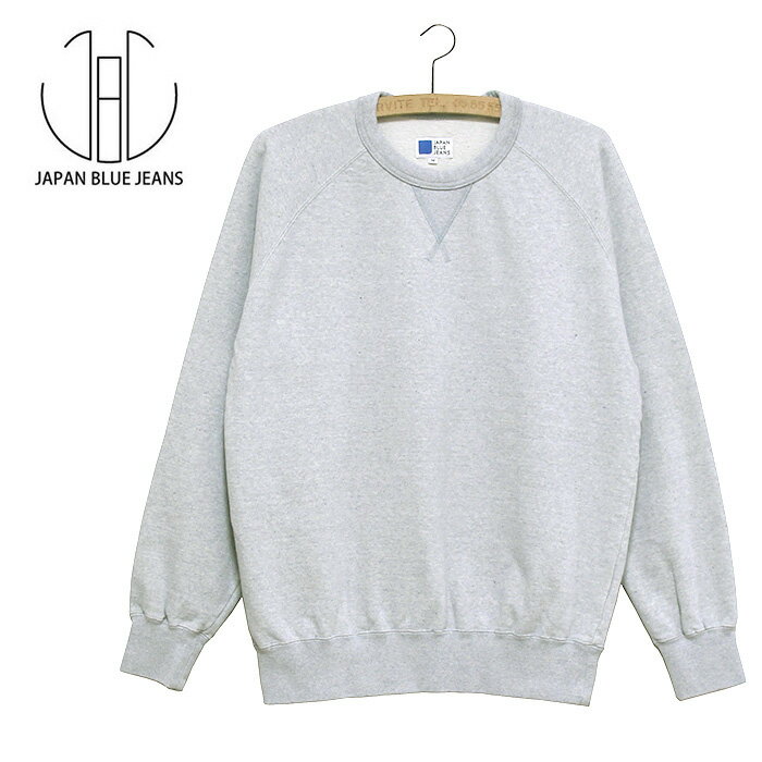 JAPAN BLUE JEANS(ジャパンブルージーンズ)RECYCLE DENIM SWEATERSHIRTSリサイクルデニムスウェットシャツ(トレーナー)COLOUR:LIGHT INDIGO【正規取扱品】本品はポイント+4倍です!