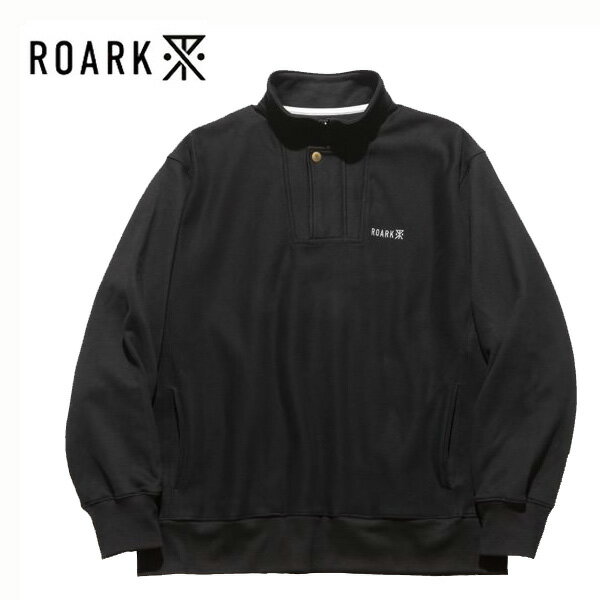 THE ROARK REVIVAL(A[NoCo)LOGO H/Z SWEATA[gShJn[tWbvvI[o[XEFbgCOLOUR:BLACKy{㗝XKiz