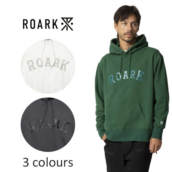 SALE・30%OFFTHE ROARK REVIVAL(ロアークリバイバル)MEDIEVAL LOGO P/O HOODED SWEATアートロゴプリントプルオーバースウェットパーカー