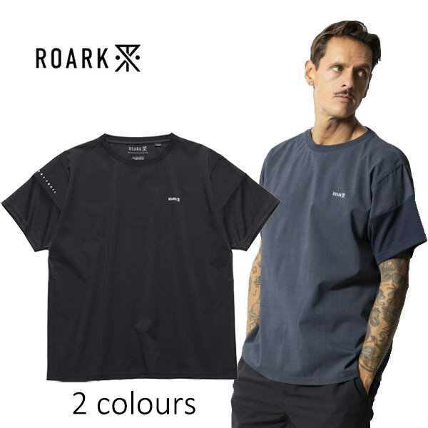 Rakuten - 本品はポイント＋1倍です！ ROARK (ロアーク)DELTA QUICK DRY S/S TEE - w/Polartecロゴプリントクイックドライ半袖Tシャツ【日本代理店正規品】