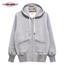 TOYS McCOY igCY}bRCjMcHILL SPORTS WEAR HEAVY WEIGHT FULL ZIP SWEAT PARKA }bNqX|[cEFA[wr[EGCgtWbvXEFbgp[J[COLOUR:020 GRAYyK戵iz{i̓|Cg{9{łI