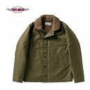 TOYS McCOY igCY}bRCj - N-1 DECK JACKET - N-1fbLWPbgCOLOUR:OLIVE (160)yK戵iz{i̓|Cg{9{łI