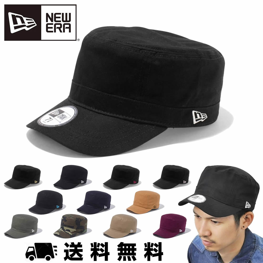 ニューエラ NEW ERA ワークキャップ WM-01 ニューエラ キャップ メンズ レディース ミリタリーキャップ ミリタリー 迷彩柄 キャップ 帽子 メンズキャップ コットン ダック NEWERA ニューエラー ワーク 送料無料