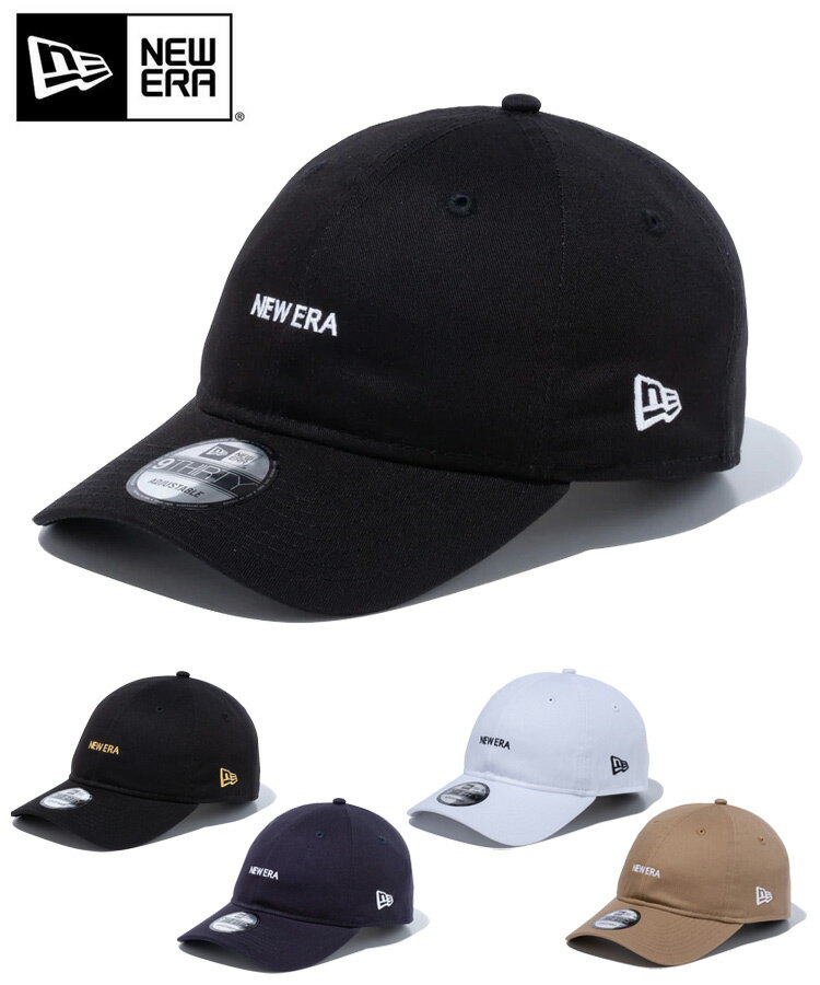 NEW ERA ニューエラ キャップ 9THIRTY クロスストラップ NEW ERA ミニロゴ ブラック ホワイト ネイビー カーキ 13562162 13562163 13562159 13562160 13562161 メンズ サイズ調整 NEWERA