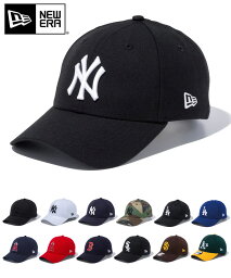 NEW ERA ニューエラ キャップ 9FORTY MLB 13カラー 12336642 サイズ調整 ベルクロ ストラップ 調整可能 クラシック 定番 人気 ベーシック 9フォーティー ベースボールキャップ ヤンキース ドジャース エンゼルス NEWERA 帽子 メンズ レディース