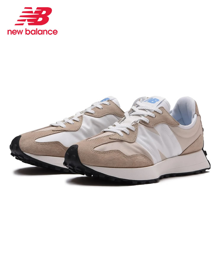 ニューバランス NEW BALANCE U327LD ベージュ BEIGE スニーカー レディース ランニングシューズ レザー スエード ロ…