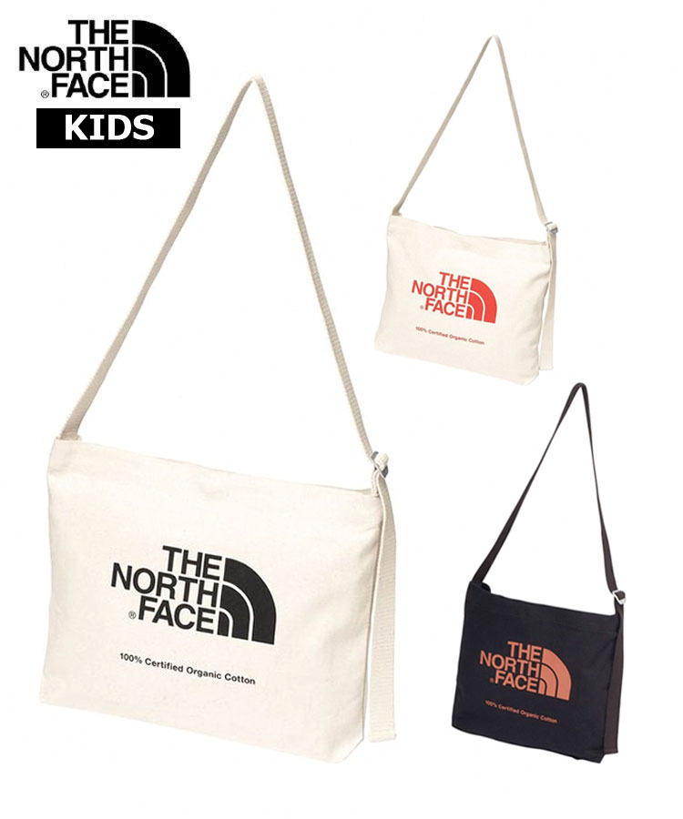 ノース ノースフェイス THE NORTH FACE Organic Cotton Musette オーガニックコットンミュゼット キッズ バッグ ジュニア 男の子 女の子 NM82387 正規品 新作｜鞄 アウトドア 大人 子ども 子供 ユニセックス ギフト プレゼント