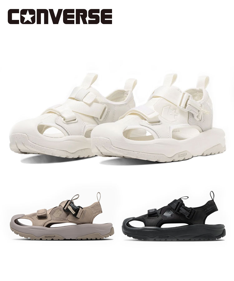コンバース サンダル CONVERSE MSD CP II 2 シューズ スポサン スポーツサンダル オールスター レディース 水陸両用 国内正規品 正規品 くつ 靴｜ロゴ ベルクロ ブラック ホワイト スポーツ 軽量 歩きやすい ウィメンズのサムネイル