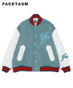 FACETASM ファセッタズム ジャケット メンズ PATCHED STADIUM JACKET スモークブルー KR-JK-M02 アウター トップス 人気...
