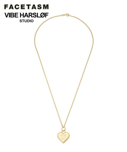FACETASM ファセッタズム Vibe Harslof ヴィブ・ファルスロフ ネックレス メンズ FACETASM×Vibe Harslof KISS ME NECKLACE ゴールド KR-AC-U08 アクセサリー ギフト プレゼント ロゴ コラボ ユニセックス レディース FACETASM ファセッタズム Vibe Harslof ヴィブ・ファルスロフ ネックレス メンズ FACETASM×Vibe Harslof KISS ME NECKLACE ゴールド KR-AC-U08 アクセサリー ギフト プレゼント ロゴ コラボ ユニセックス レディース