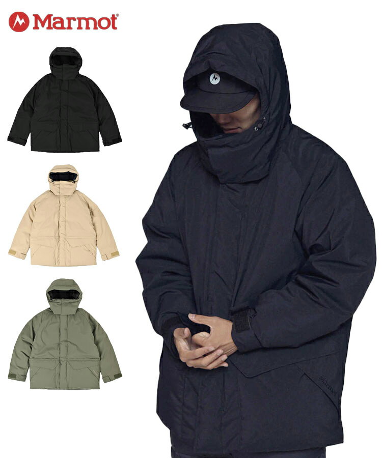 マーモット Marmot メンズ ダウンジャケット Mammoth Down Jacket TSAUD019 ブラッ...