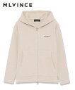 MLVINCE メルヴィンス メンズ パーカー KNIT ZIP HOODY クリーム KZH04CR トップス フーディー ジップパーカー ニットソー セットアップ ユニセックス レディース(4)