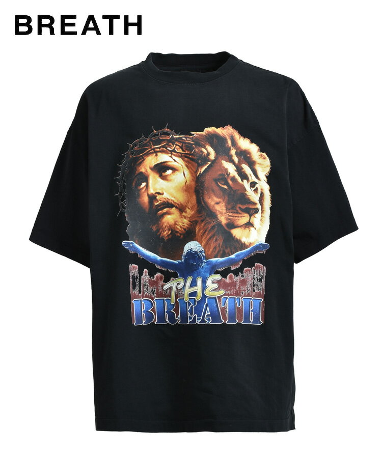 BREATH ֥쥹  T ZION LOGO TEE ֥å BR25SS-C5014 BADHOP Хåɥۥå ȥåץ...