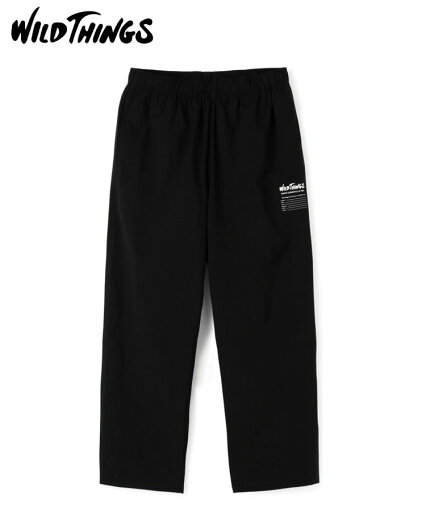 WILD THINGS ワイルドシングス メンズ パンツ MOTION PANTS モーションパンツ WT25042AD ブラック ボトムス イージーパンツ UVカット 吸水速乾性 ロゴ トレーニング タウンユース アウトドア WILD THINGS ワイルドシングス メンズ パンツ MOTION PANTS モーションパンツ WT25042AD ブラック ボトムス イージーパンツ UVカット 吸水速乾性 ロゴ トレーニング タウンユース アウトドア