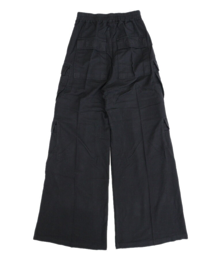 DRKSHDW ダークシャドウ メンズ パンツ DOUBLE CARGO JUMBO BELAS ブラック DU02E7398 CFL ボトムス カーゴパンツ ワイドレグ カーゴ ドローストリング フラップポケット ストレッチ