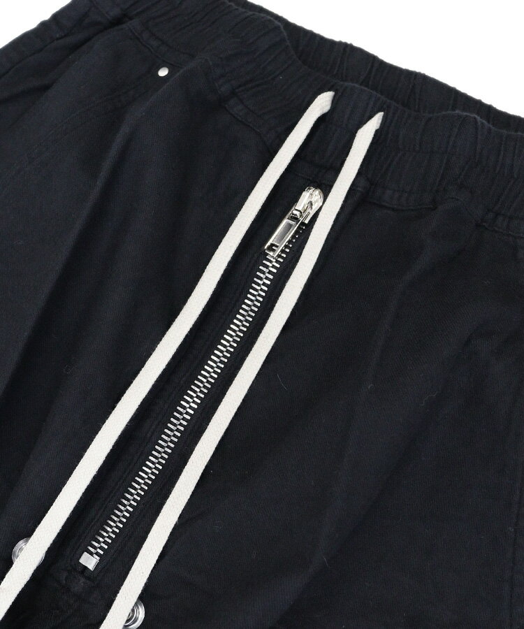 DRKSHDW ダークシャドウ メンズ パンツ DOUBLE CARGO JUMBO BELAS ブラック DU02E7398 CFL ボトムス カーゴパンツ ワイドレグ カーゴ ドローストリング フラップポケット ストレッチ