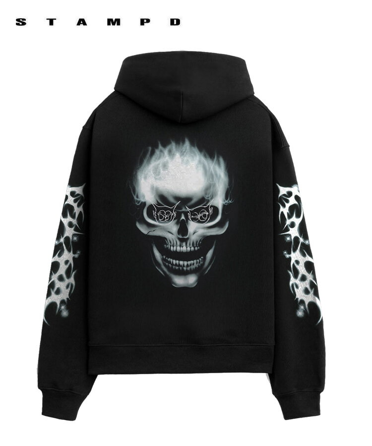 STAMPD スタンプド メンズ パーカー S.DAIMON HOODIE 01 ブラック SLA-M4102HD RYOTA DAIMON コラボ トップス ...