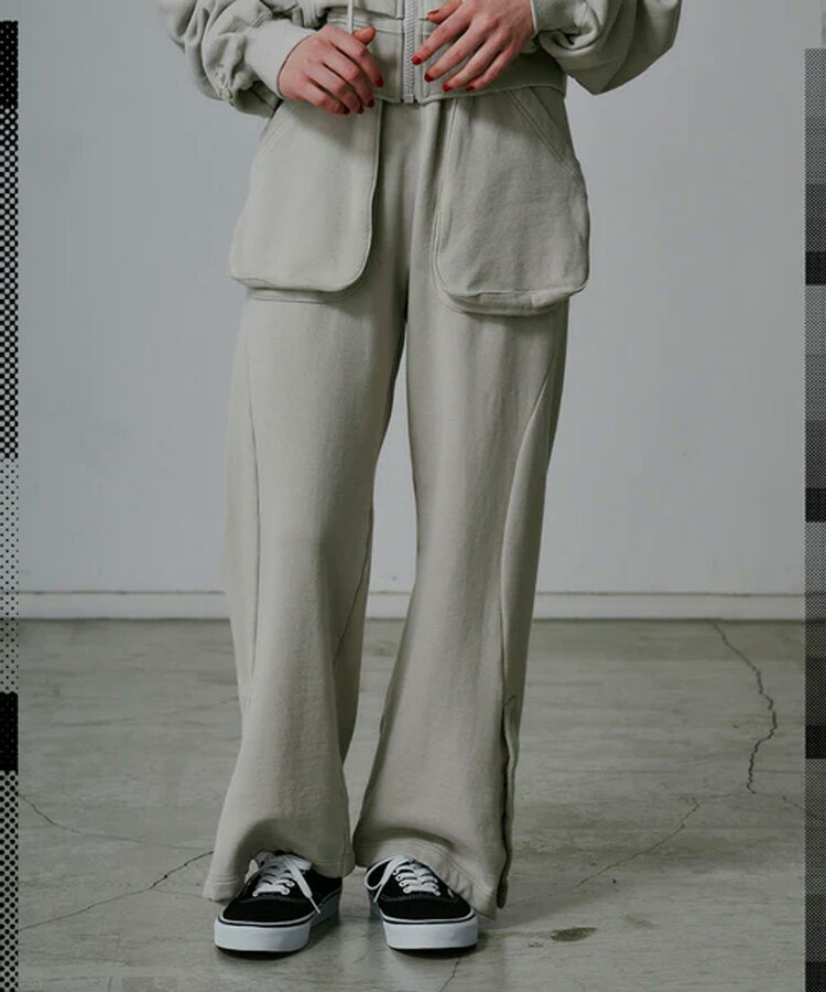 FACETASM ファセッタズム パンツ メンズ FLOWING SWEAT PANTS ベージュ JOO-PT-U11 スウェットパンツ ボトムス オーバーサイズ ユニセックス レディース