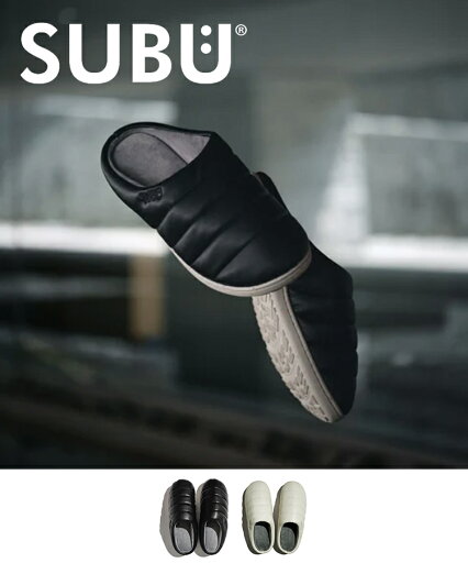 SUBU スブ subu RE:ECO LEATHER エコレザー サンダル 秋 冬 メンズ レディース ユニセックス 靴 スリッポン 防寒 ルームシューズ ダウンサンダル 正規品 新作 ダウンシューズ ウィンターシューズ アウトドア 疲れにくい